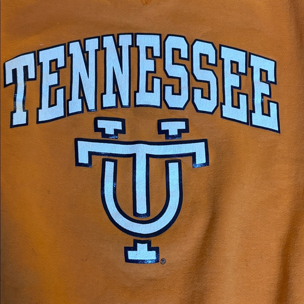Vintage UT Vols Russell Athletic Orange Sweatshirt - Picture 6 of 8